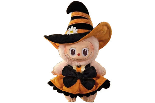 Pop Mart Labubu Magic of Pumpkin Mokoko Vinyl Plush Pendant (Pop Land Exclusive)